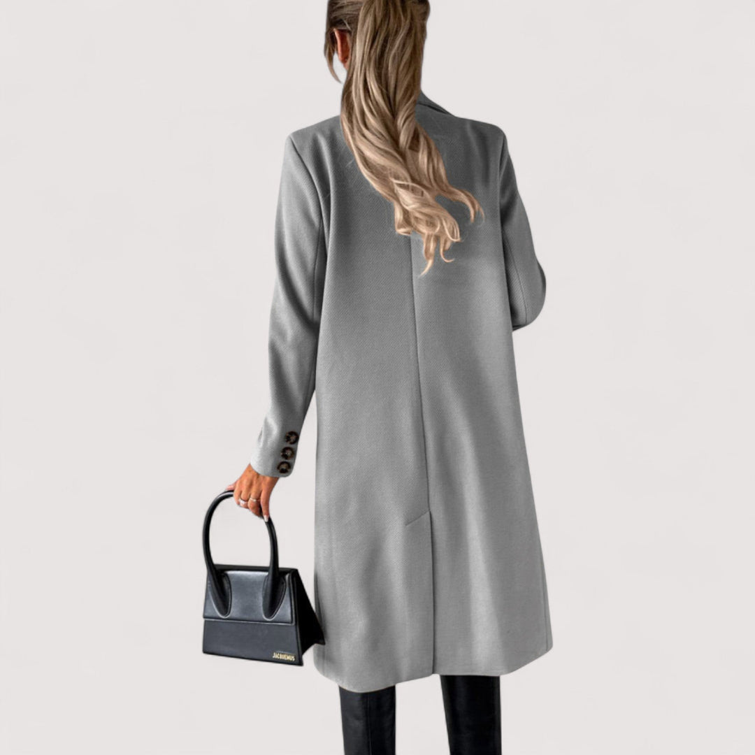 Purificación™ | Classic Double-Breasted Coat