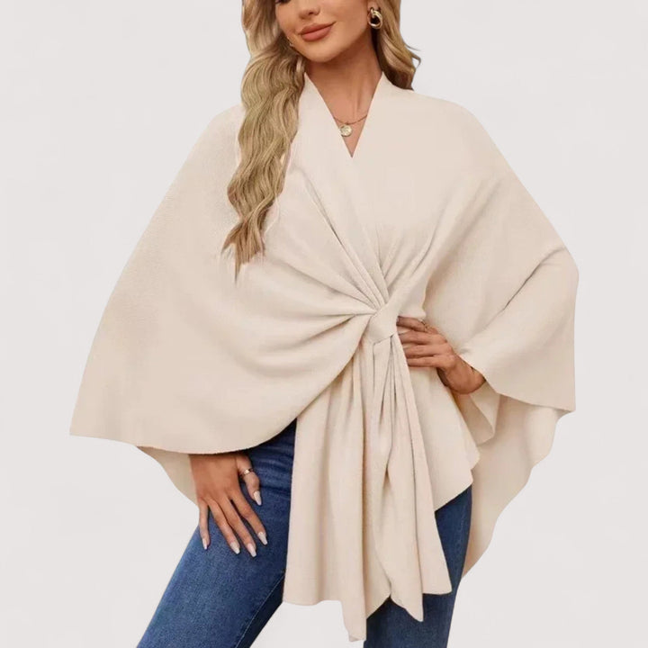 Gloria™ | Poncho with Bow