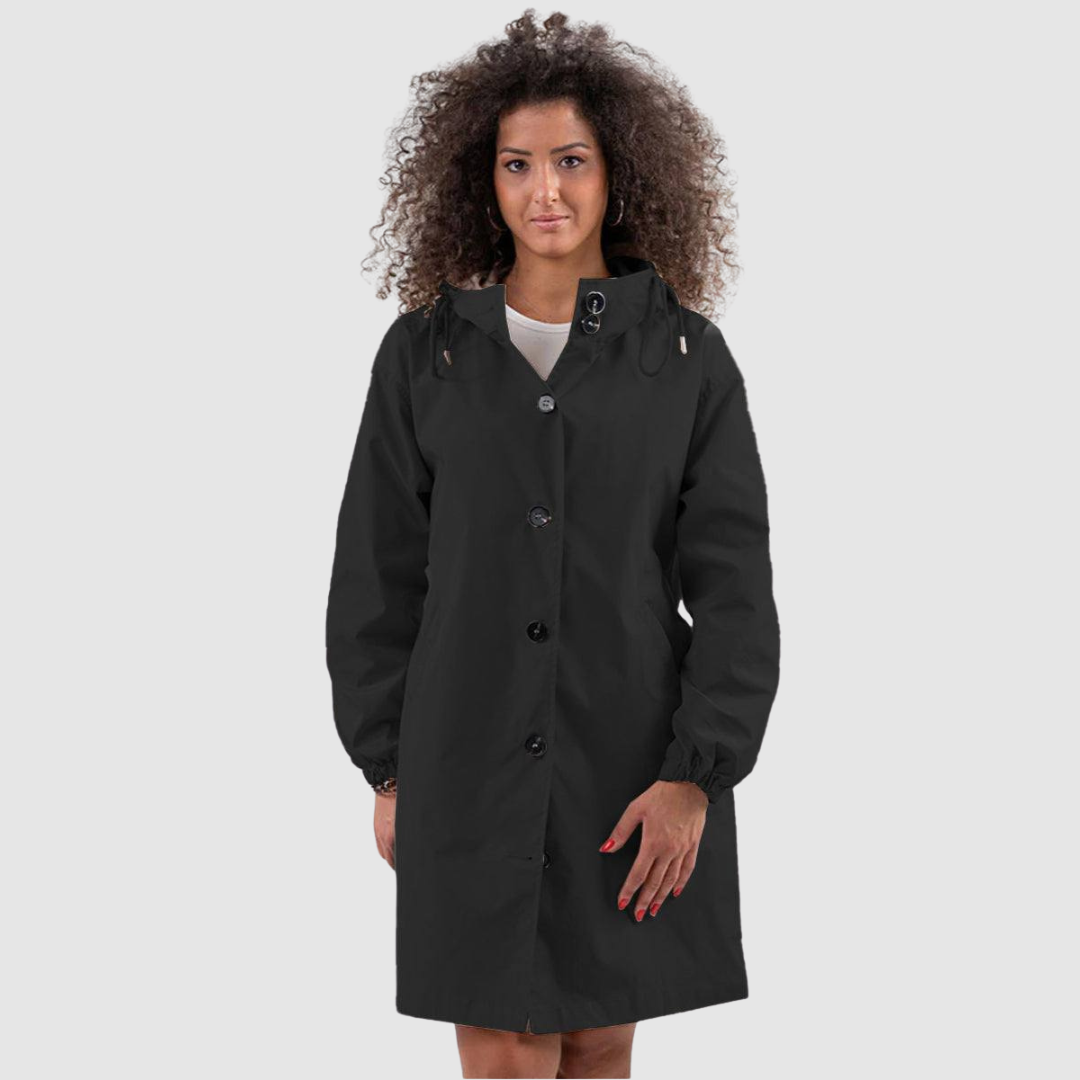 Lucie – Μοντέρνο Oversized Αδιάβροχο Μπουφάν