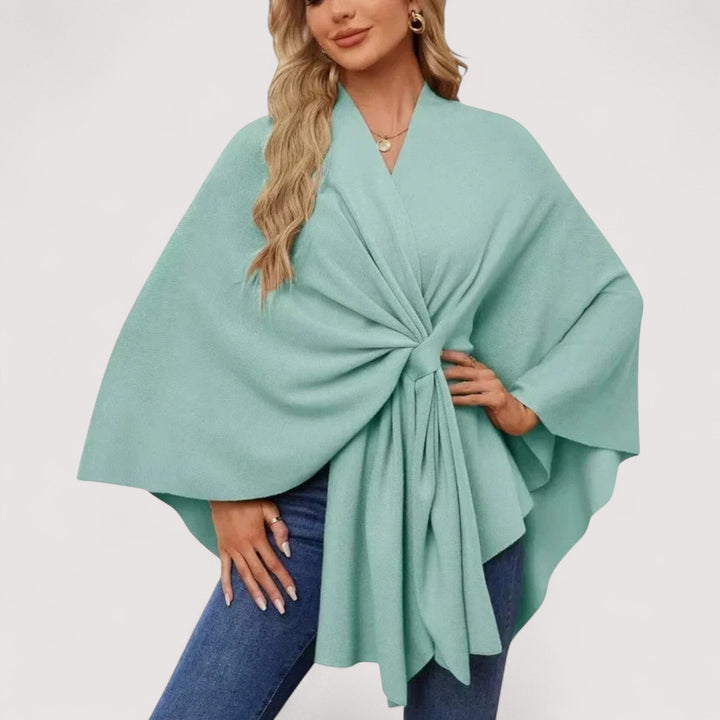 Gloria™ | Poncho with Bow