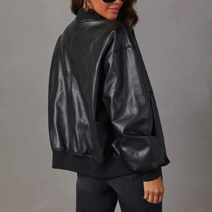 Hayden Leather Bomber