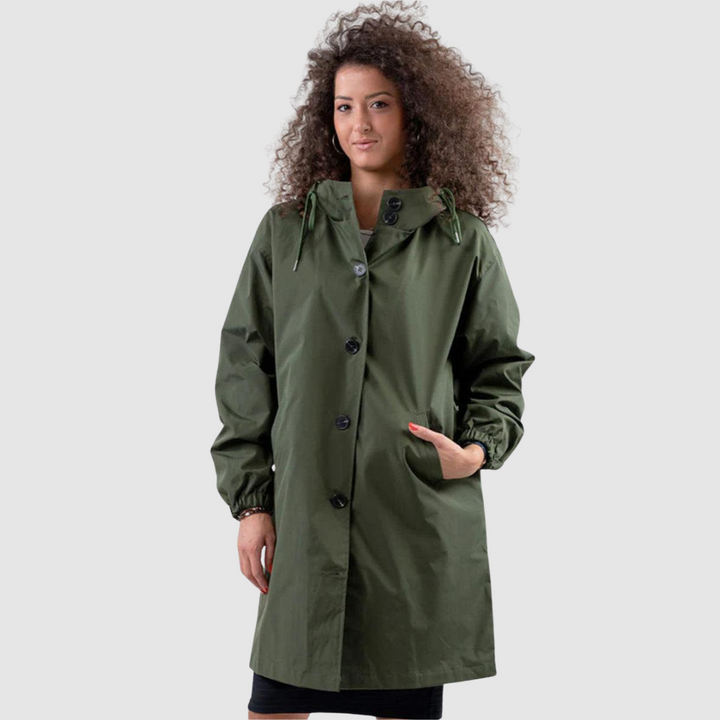 Lucie – Μοντέρνο Oversized Αδιάβροχο Μπουφάν