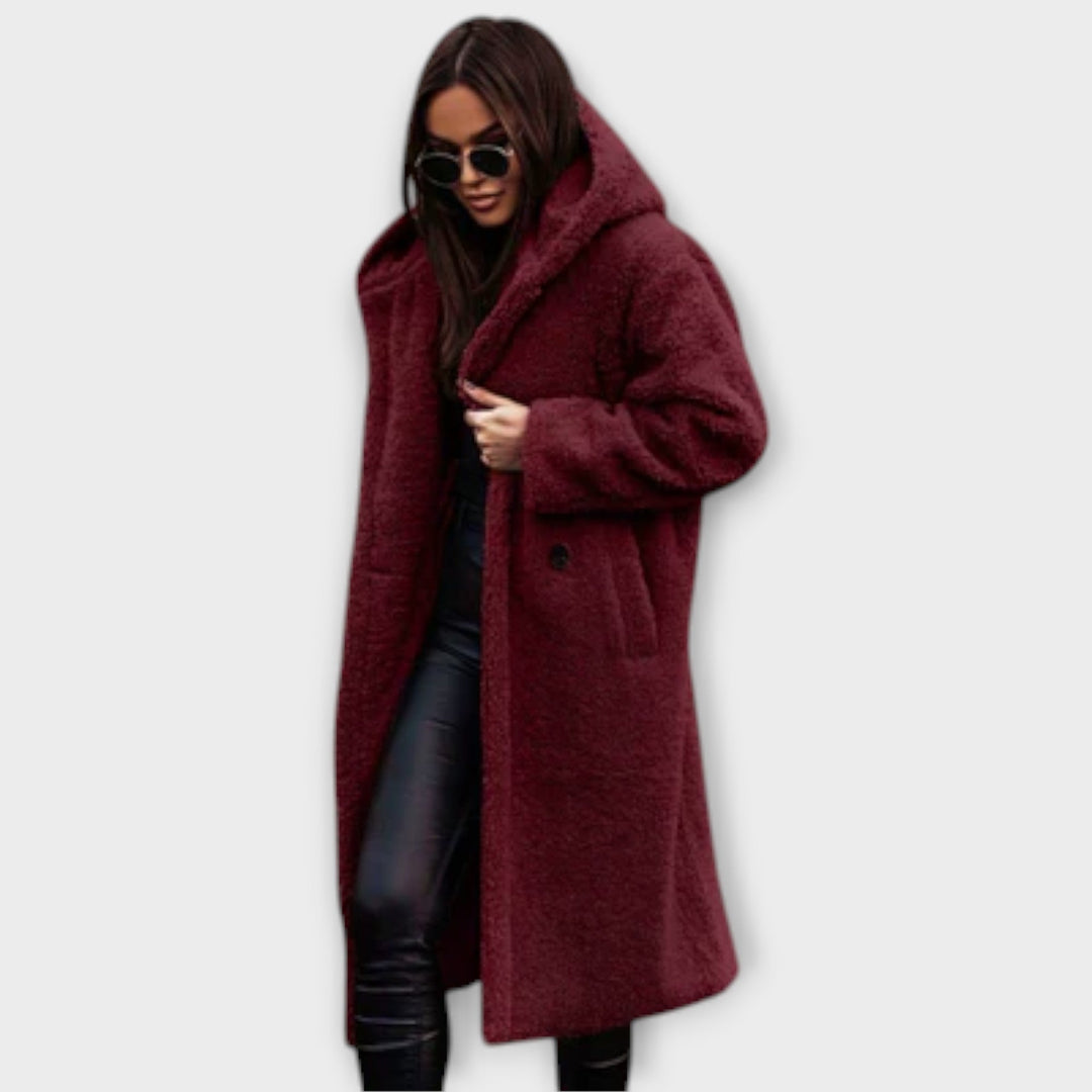 Jennifer – Warm Soft Wool-Blend Coat