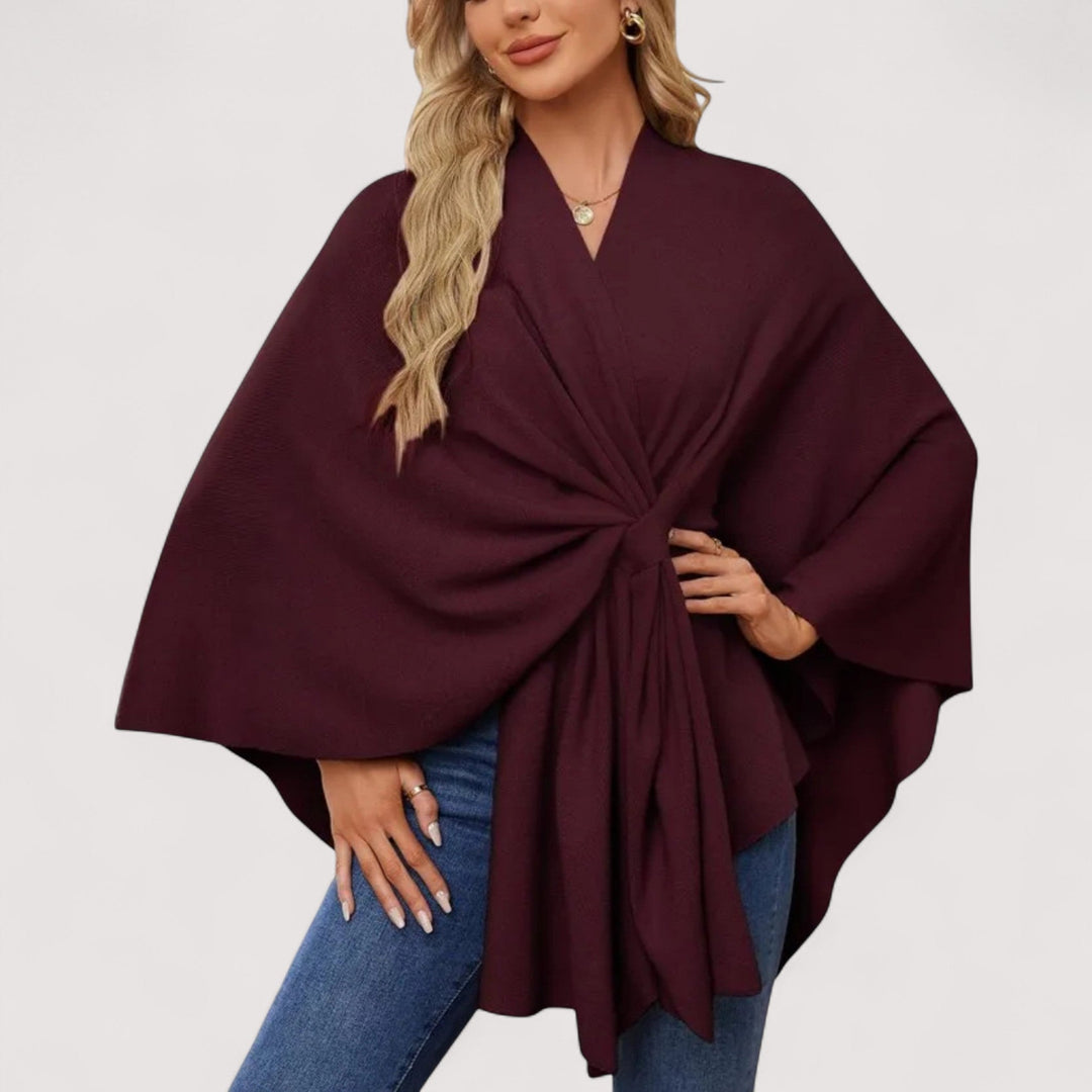 Gloria™ | Poncho with Bow
