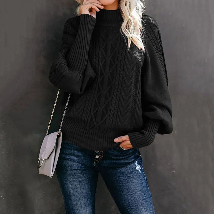 Serene Diamond Knit Pullover