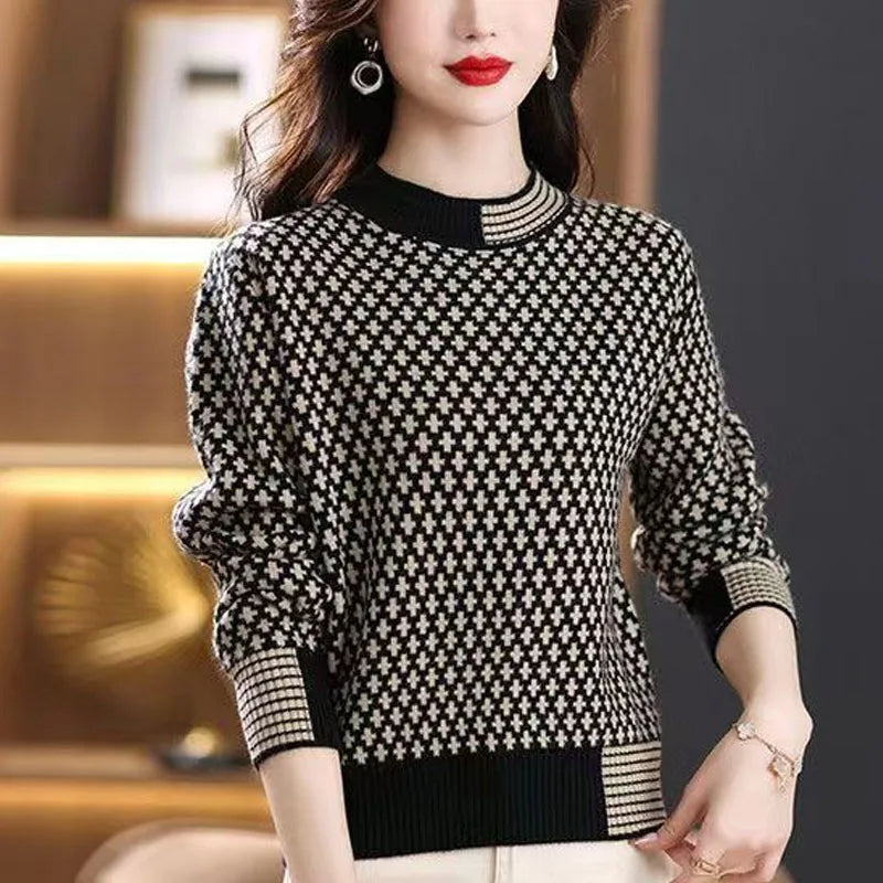 Madison Jacquard Sweater