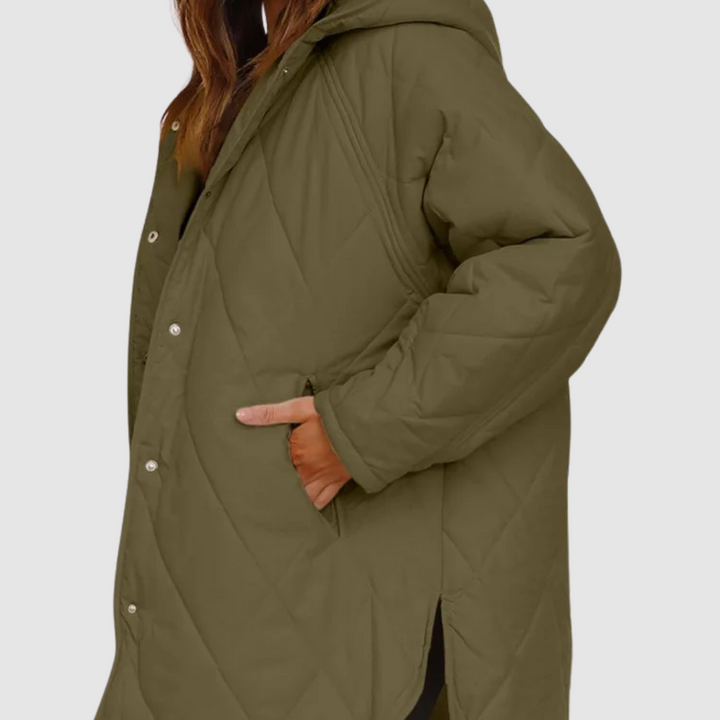 Kristýna – Oversized Hooded Winter Coat