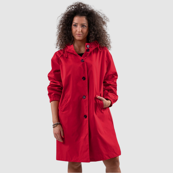 Lucie – Μοντέρνο Oversized Αδιάβροχο Μπουφάν