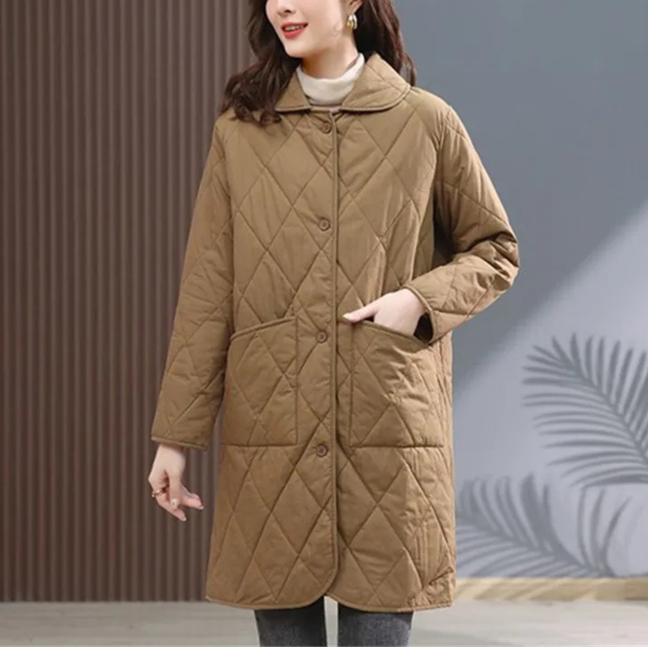Le Marais Diamond-Quilt Coat