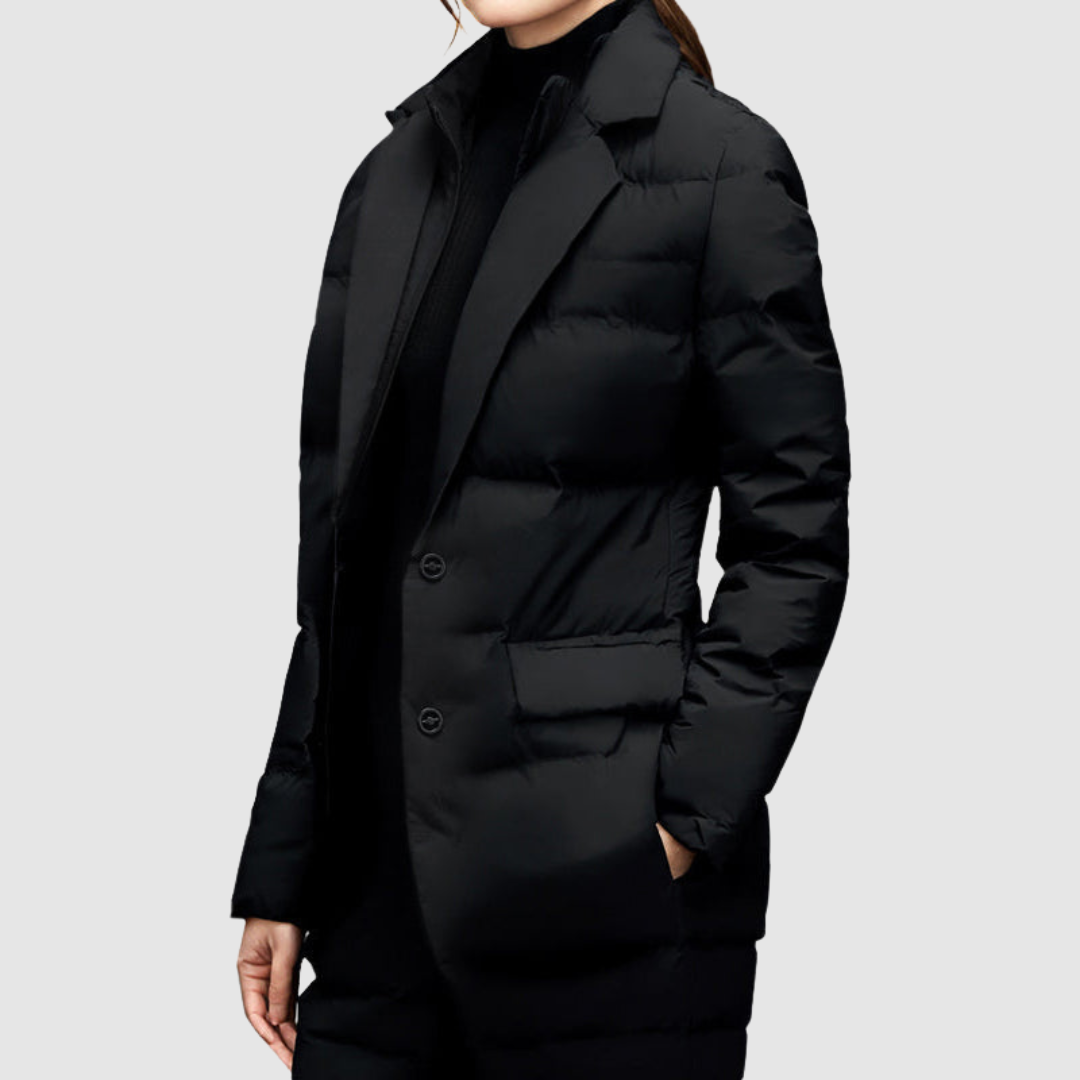Leontýna – Urban Quilted Blazer Coat