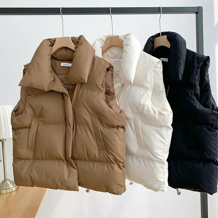 Serene Quilted Puffer  Vest