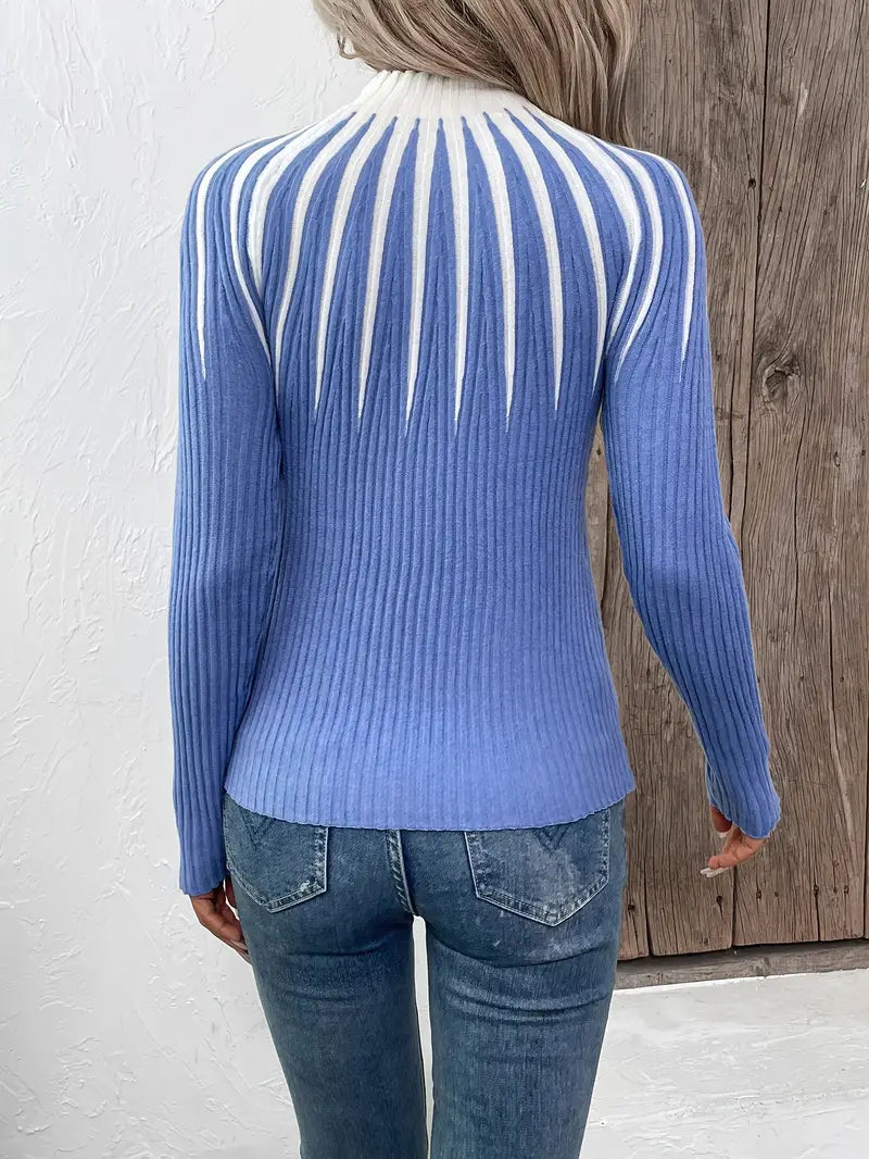 Aurora Flare Knit Sweater