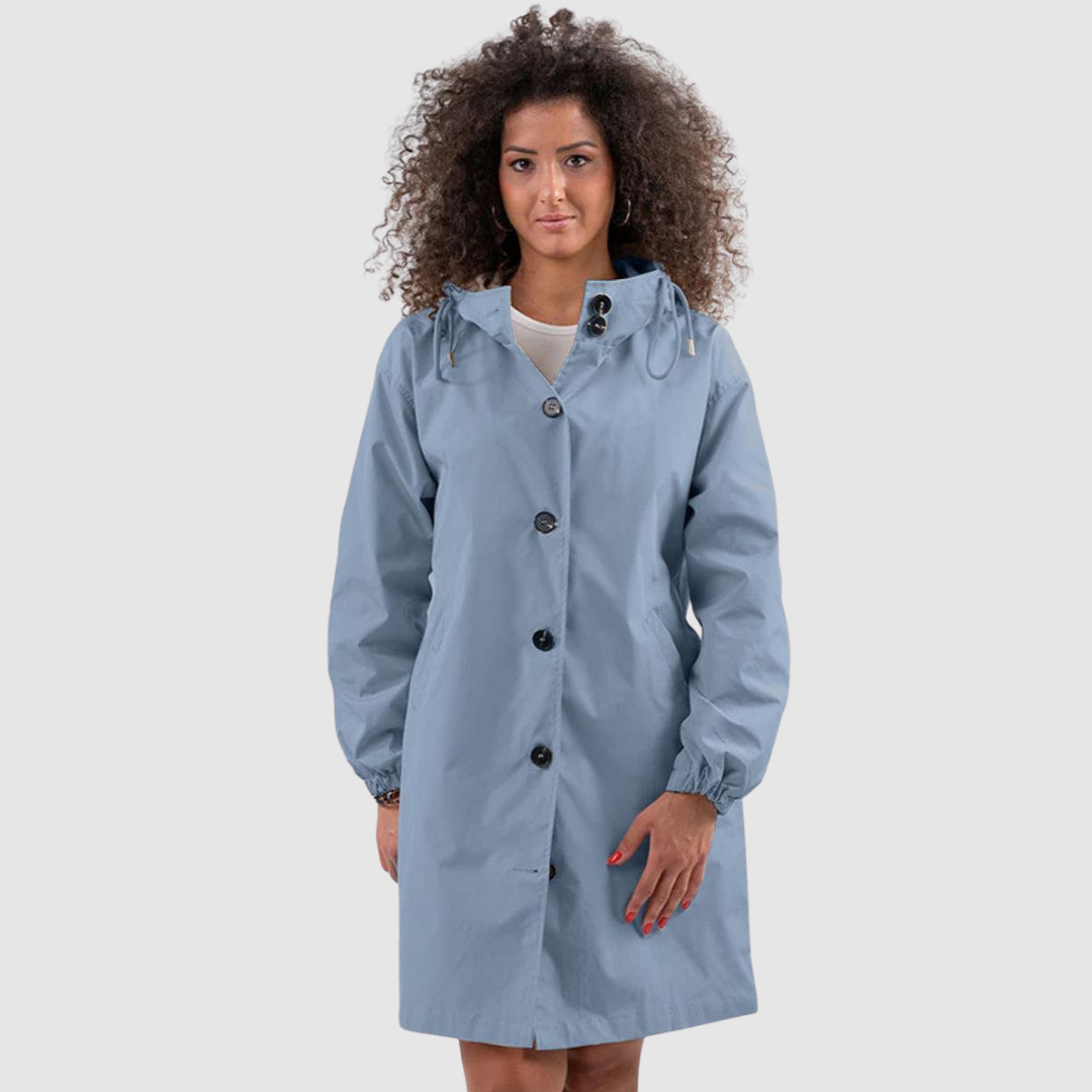 Lucie – Μοντέρνο Oversized Αδιάβροχο Μπουφάν