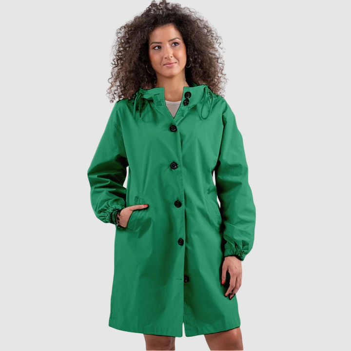 Lucie – Μοντέρνο Oversized Αδιάβροχο Μπουφάν