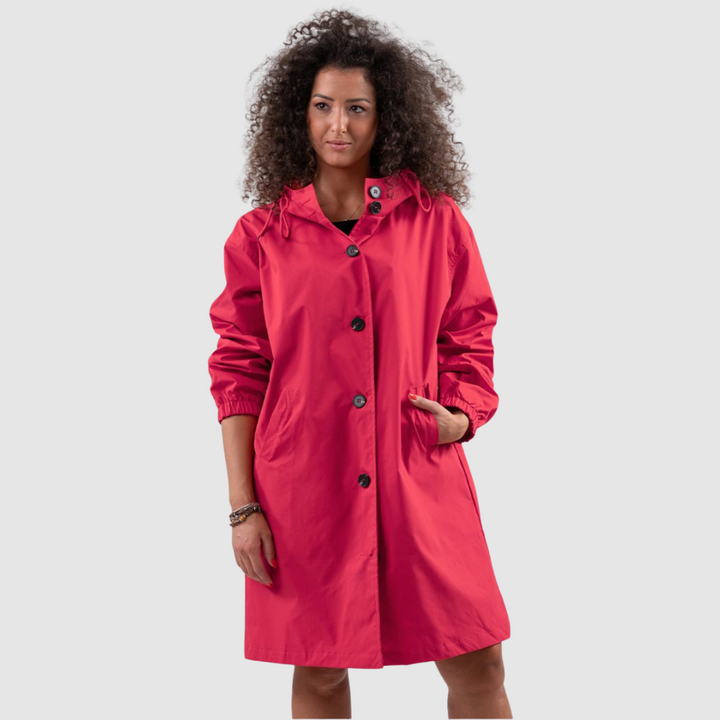 Lucie – Μοντέρνο Oversized Αδιάβροχο Μπουφάν