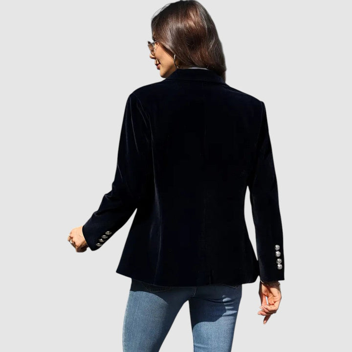 Natálie – Elegant Velvet Blazer