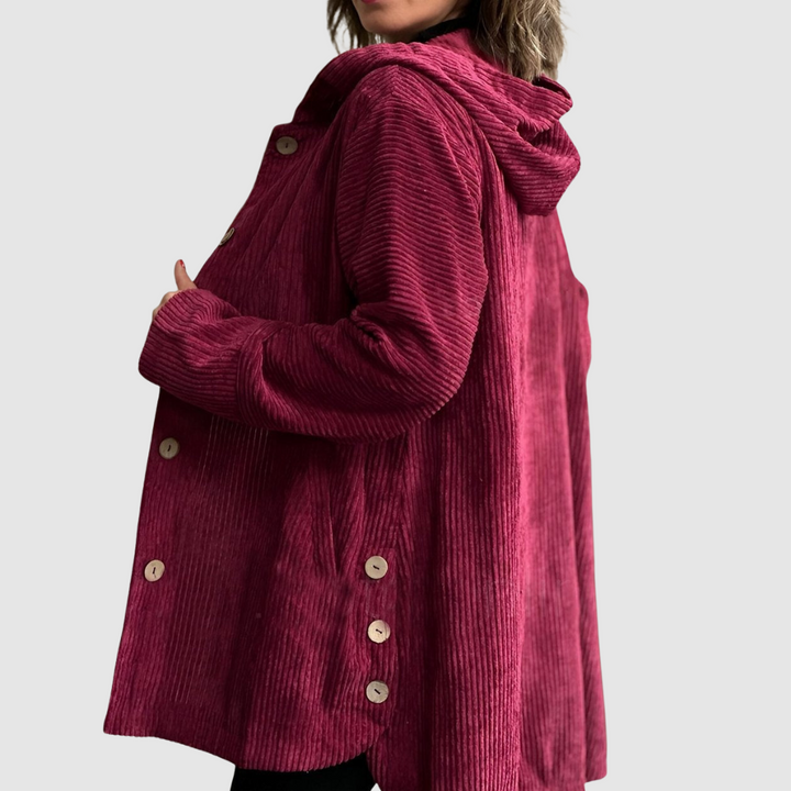Stella – Velvet Hooded Jacket