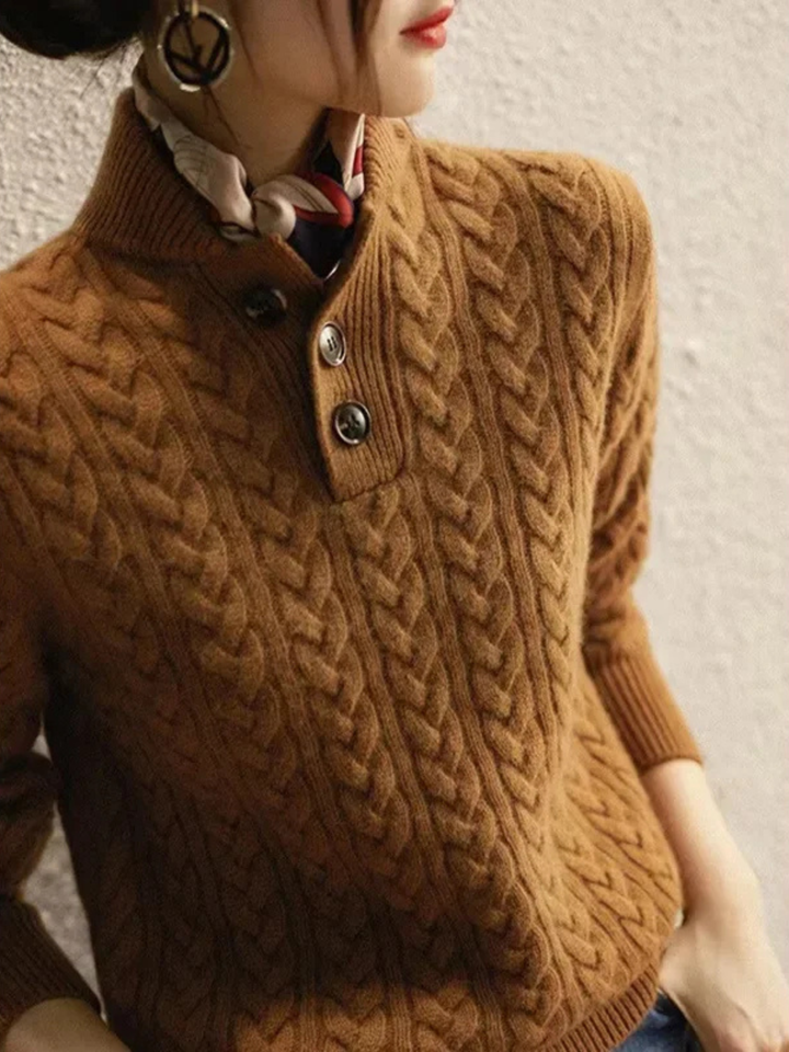 Aveline Cable-Knit Pullover