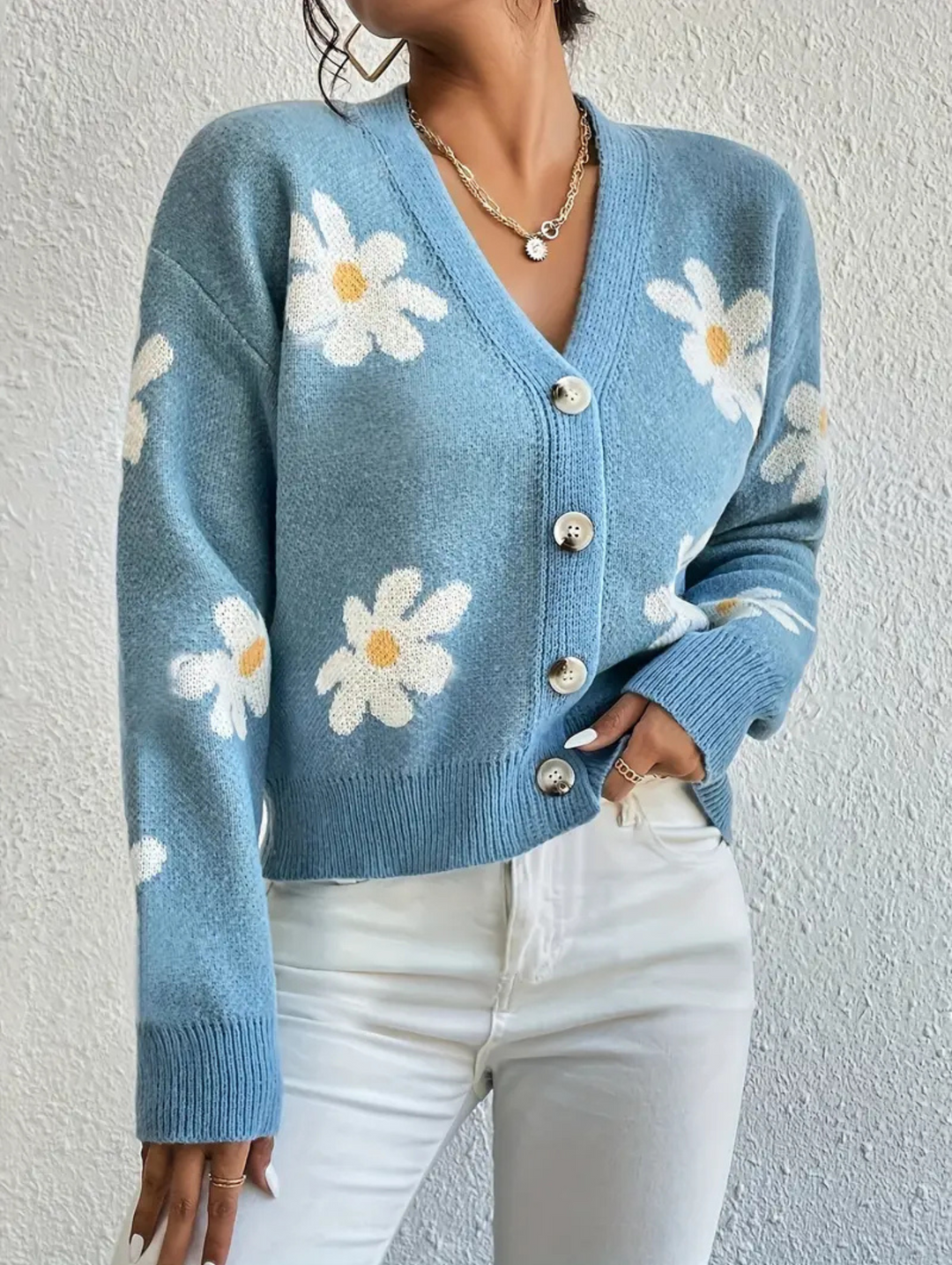 Daisy Knit Cardigan