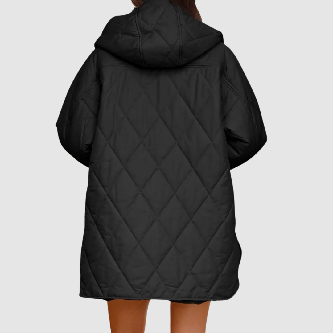 Kristýna – Oversized Hooded Winter Coat