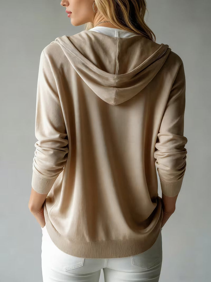 Weekend Button Hoodie