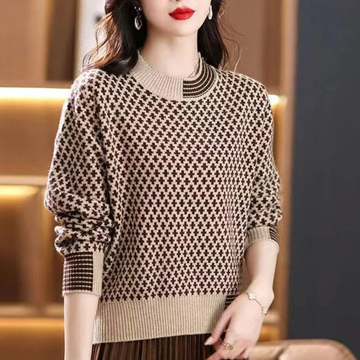 Madison Jacquard Sweater