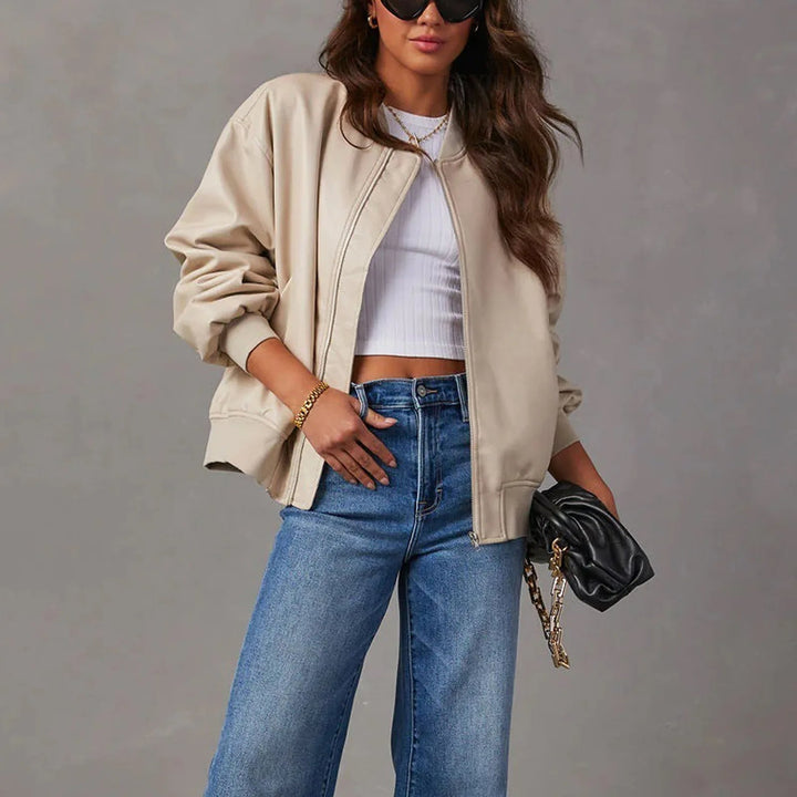 Hayden Leather Bomber