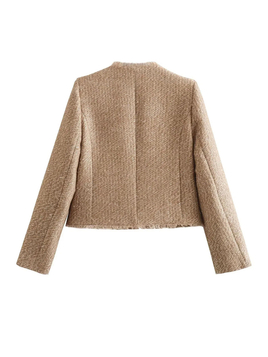 Adriana™ | Beige Jacket with Pockets