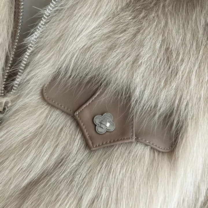 Heiress Faux Fur Cropped Jacket