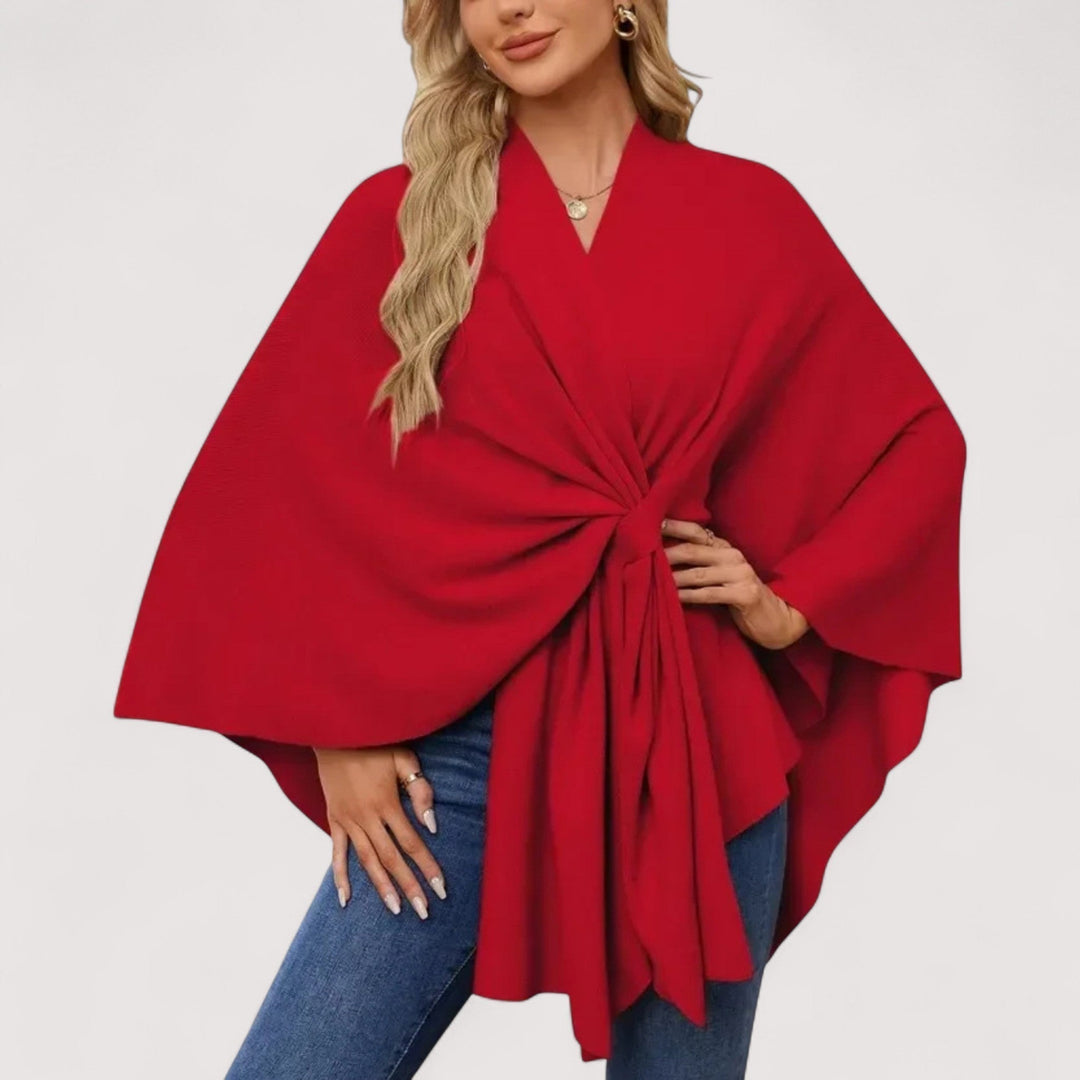 Gloria™ | Poncho with Bow