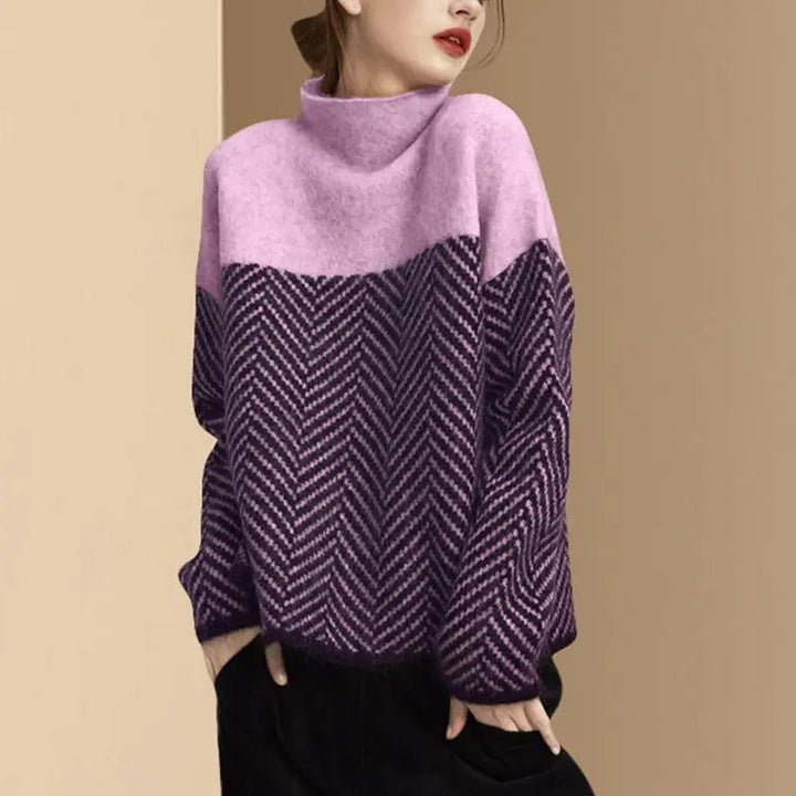 Geneva Herringbone Sweater