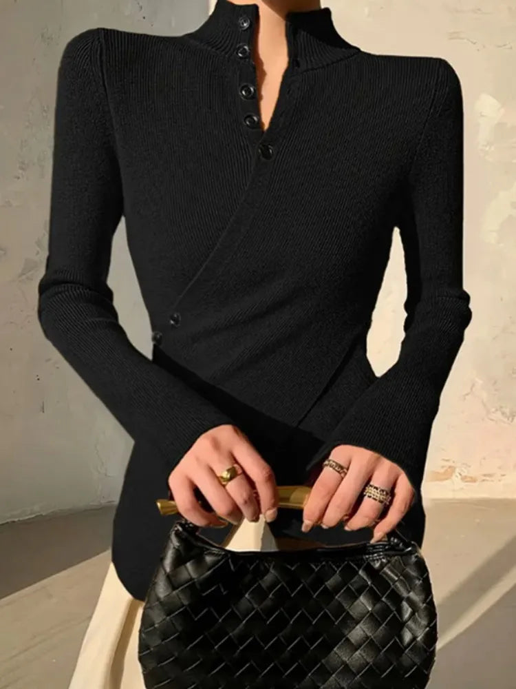 Talia Button-Up Sweater