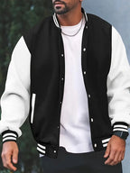 Men's College Style Baseball Jacket