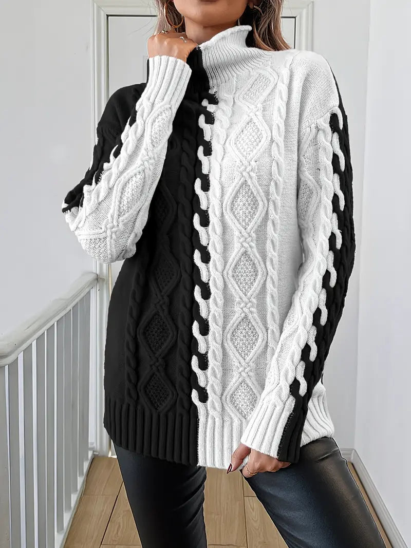 Contrast Theory Merino Wool Sweater