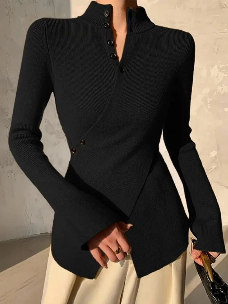 Talia Button-Up Sweater