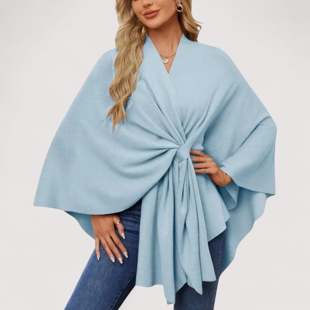Gloria™ | Poncho with Bow