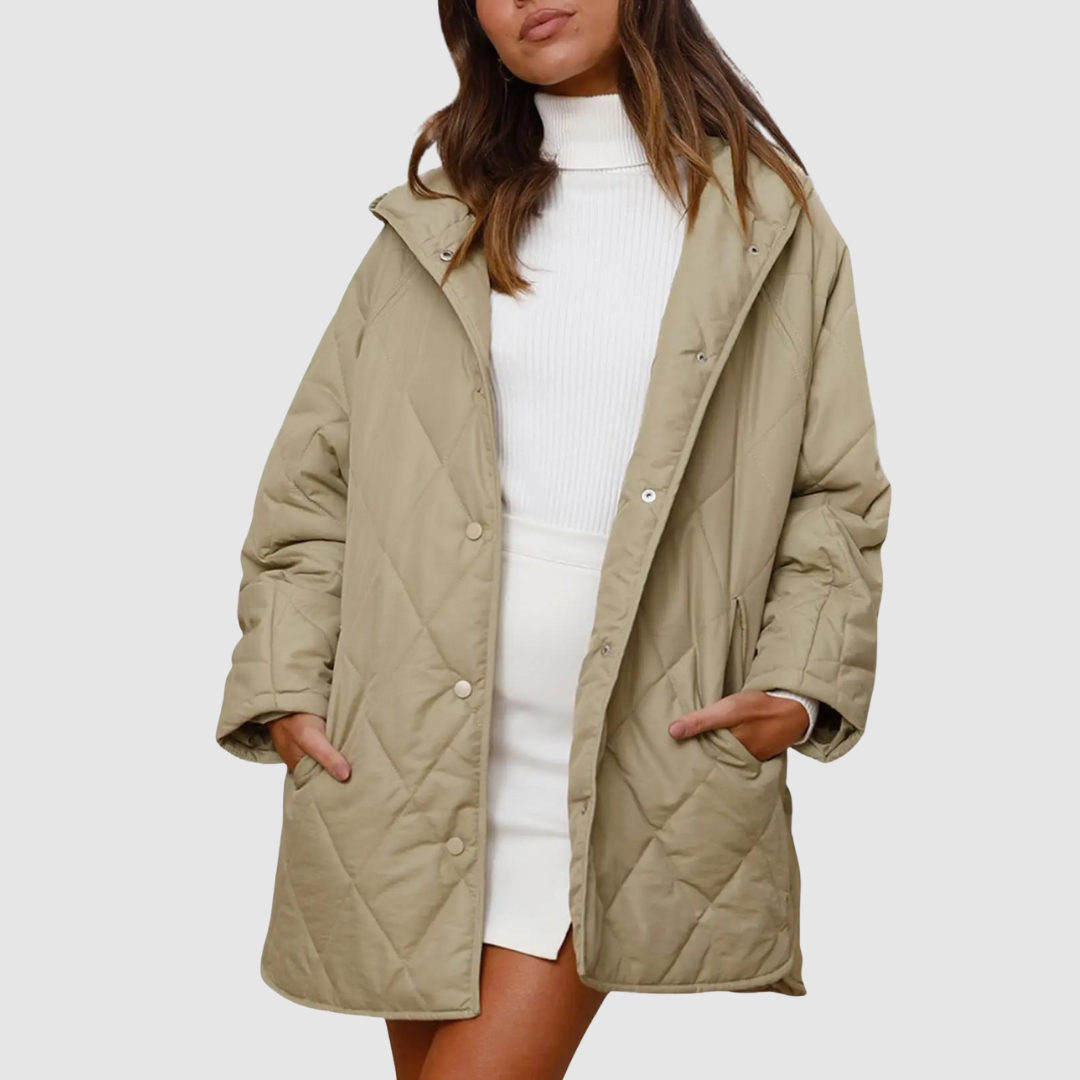 Kristýna – Oversized Hooded Winter Coat