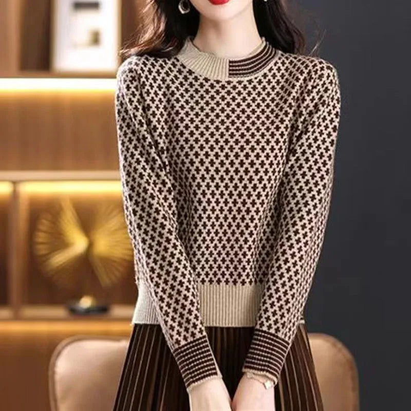 Madison Jacquard Sweater