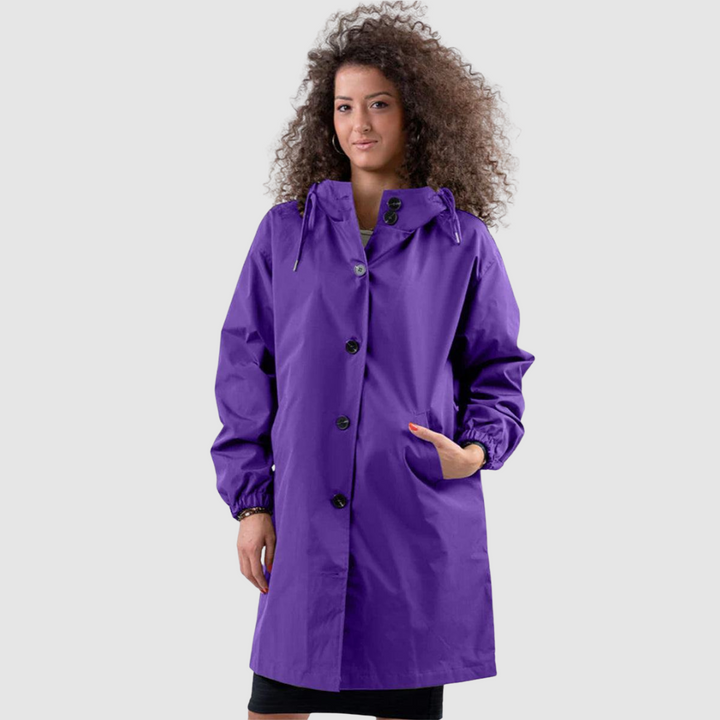 Lucie – Μοντέρνο Oversized Αδιάβροχο Μπουφάν