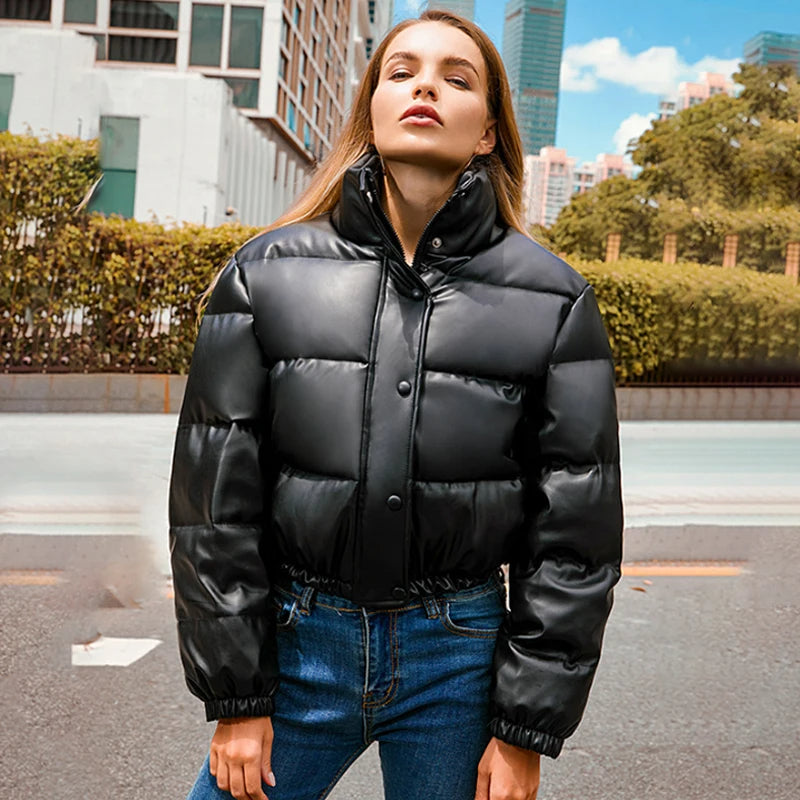 Milano Cropped Puffer