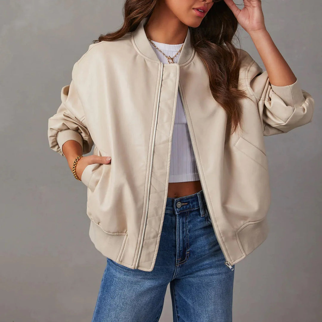 Hayden Leather Bomber