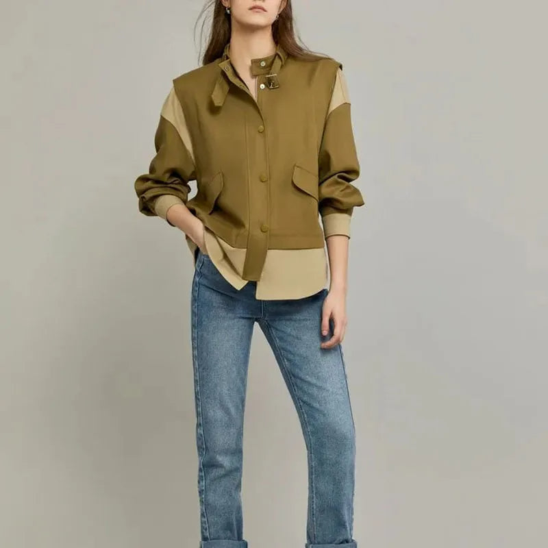 Caprielle Contrast Coat