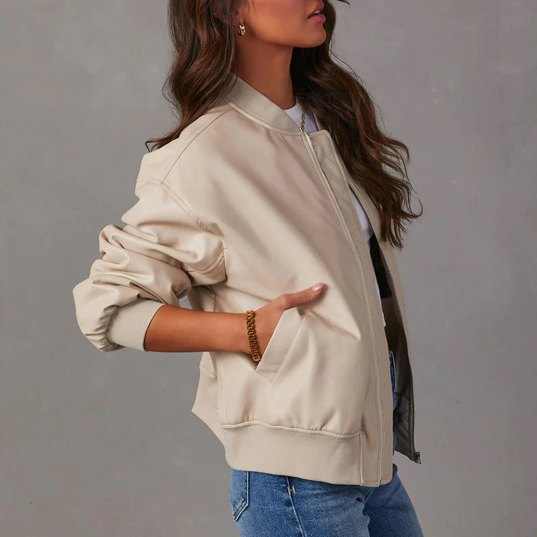 Hayden Leather Bomber