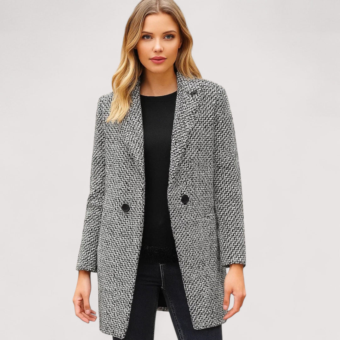Dolores™ | Long Wool-Blend Coat