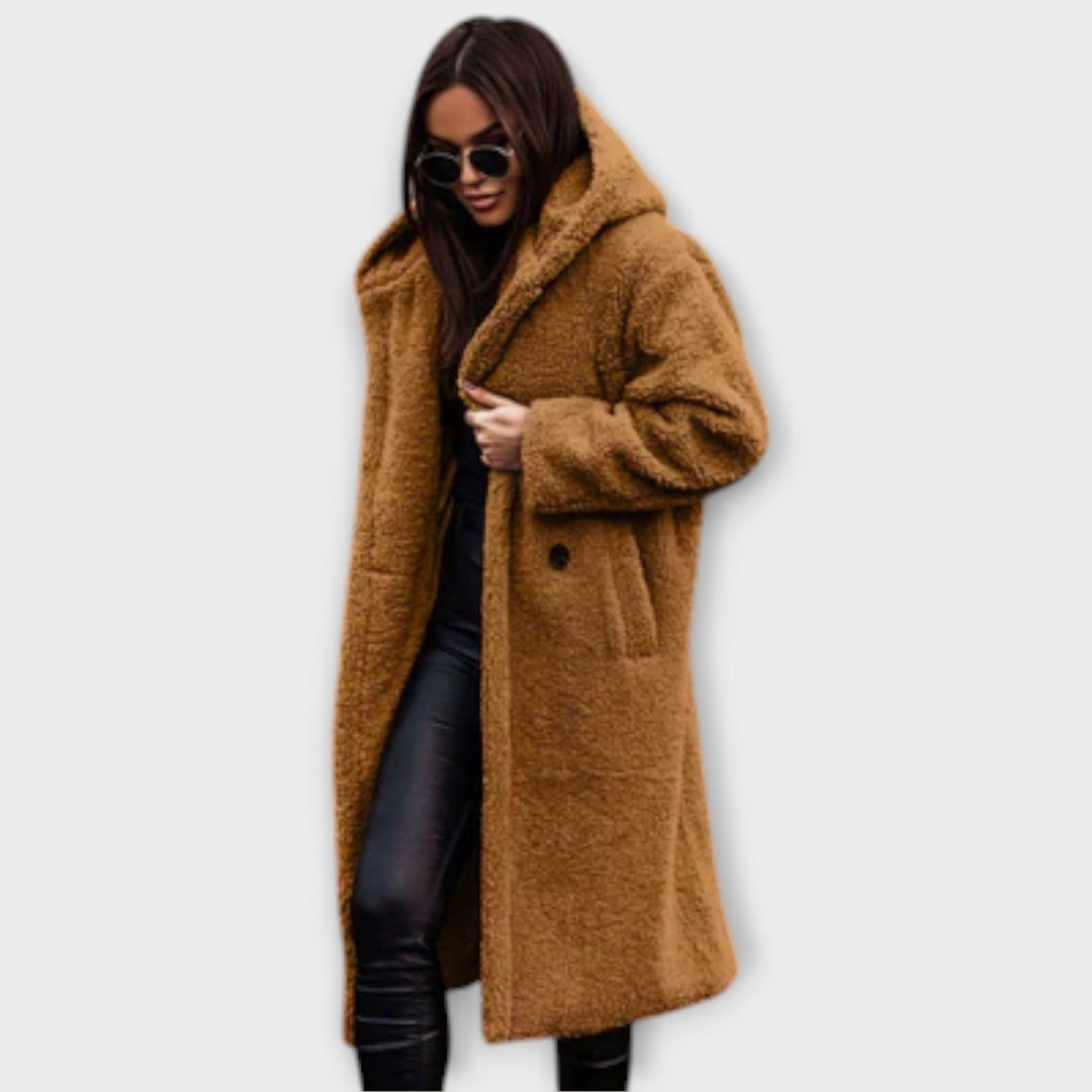 Jennifer – Warm Soft Wool-Blend Coat