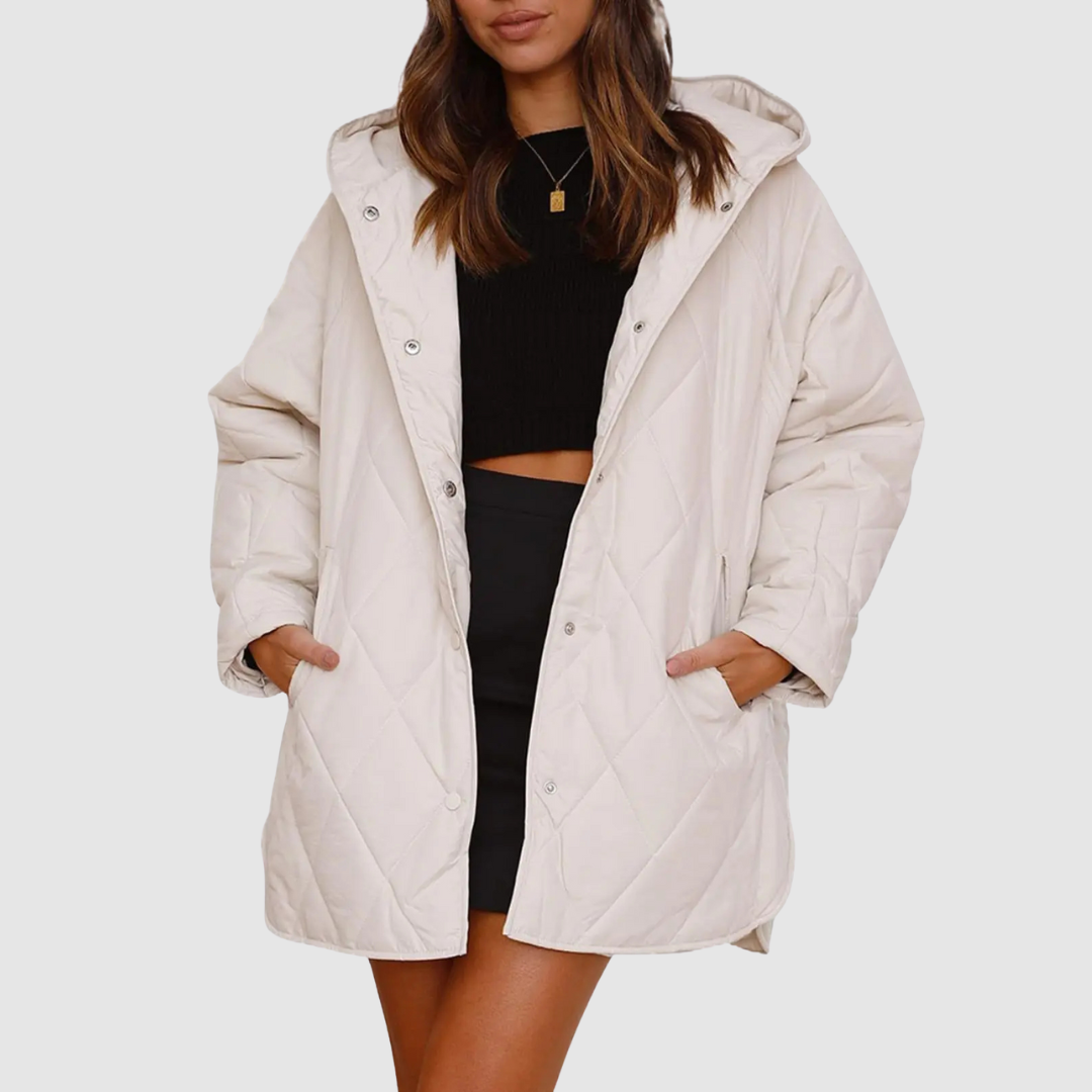 Kristýna – Oversized Hooded Winter Coat