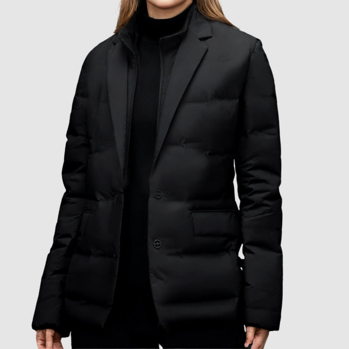Leontýna – Urban Quilted Blazer Coat