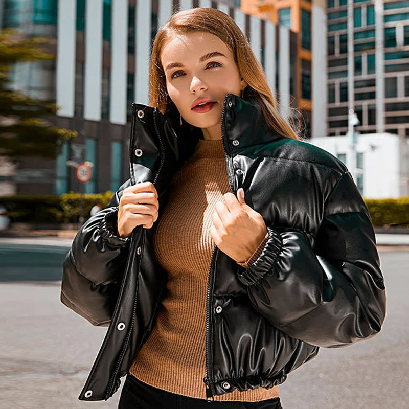 Milano Cropped Puffer