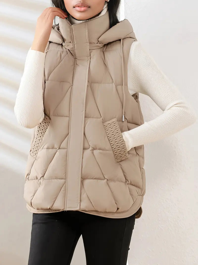 Aspen Hooded Puffer Vest