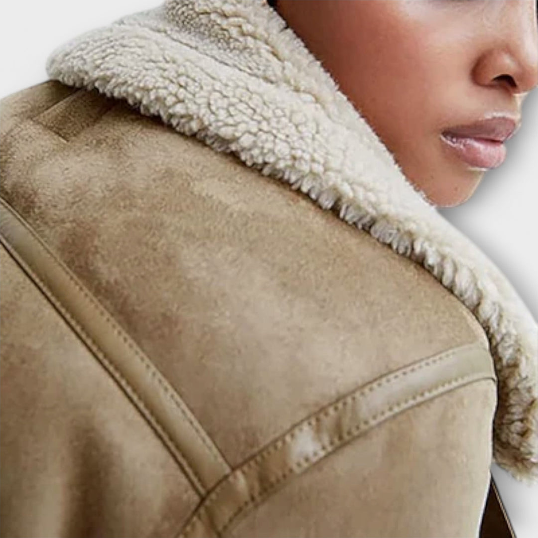 Catarina – Δερμάτινο Bomber Jacket